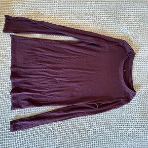 Women's Long Sleeve Top - Purple